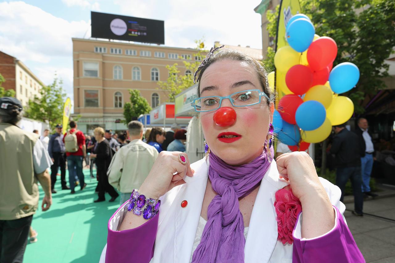 24.04.2015., Zagreb - Povodom Dana planete Zemlje na Cvjetnom trgu odrzan event dm Green city project.  Photo: Tomislav Miletic/PIXSELL