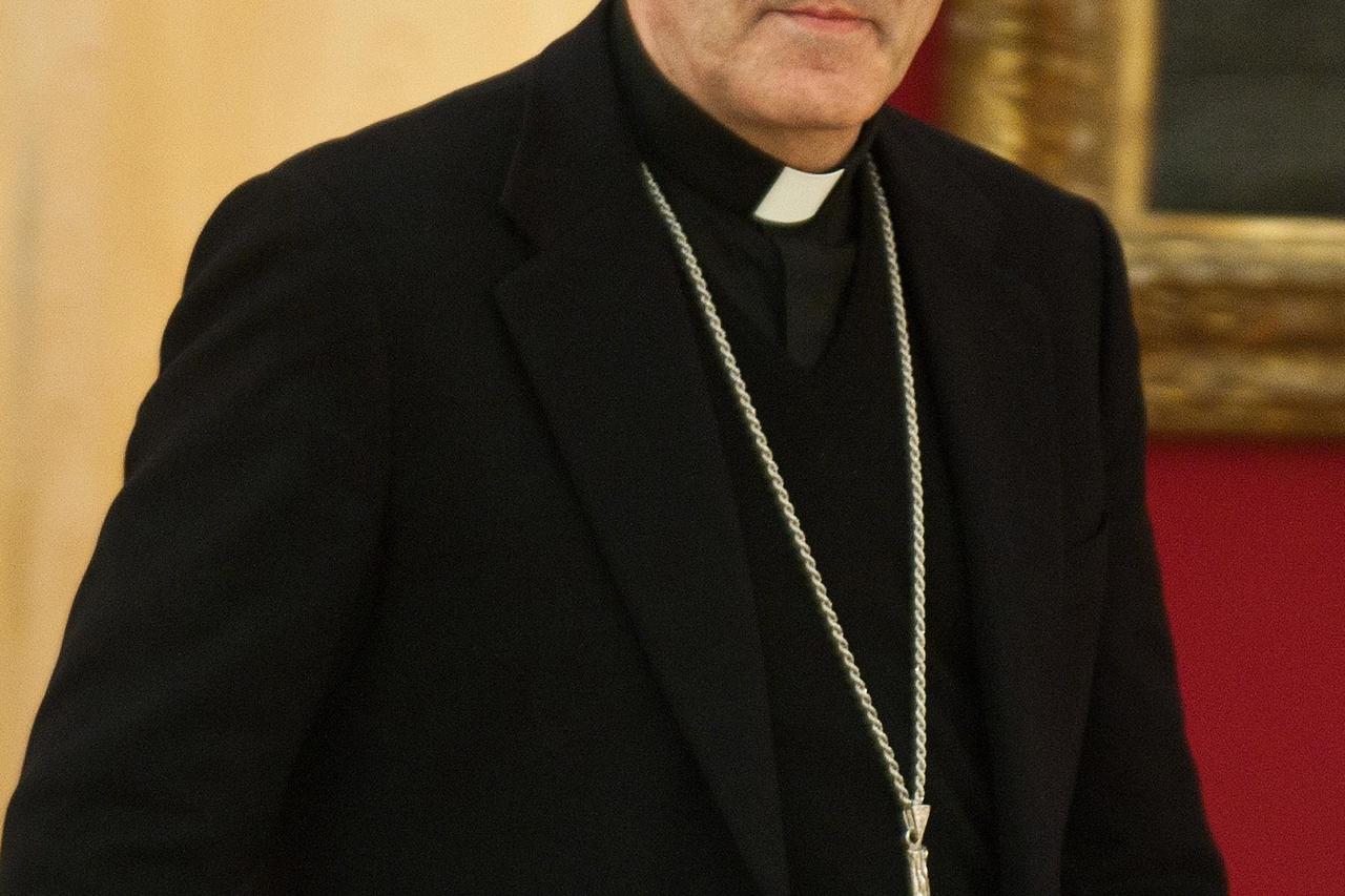 January 26, 2015: Msgr. Nunzio Galantino, Secretary General CEI, during the meeting of the Permanent Council of the Italian Episcopal Conference in Rome./IPA/PIXSELLPhoto: IPA/PIXSELL