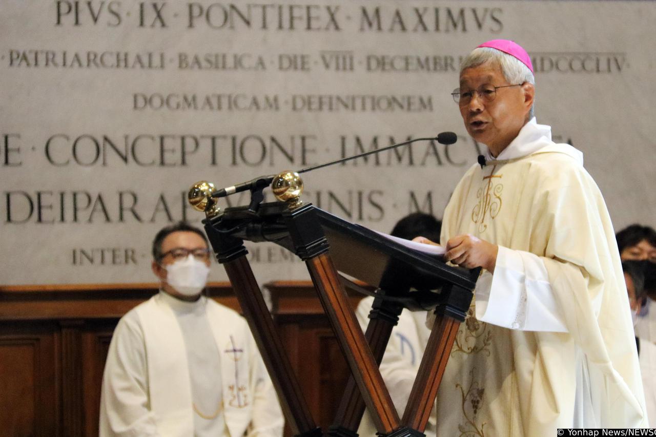 Archbishop Lazzaro You Heung-sik in Vatican