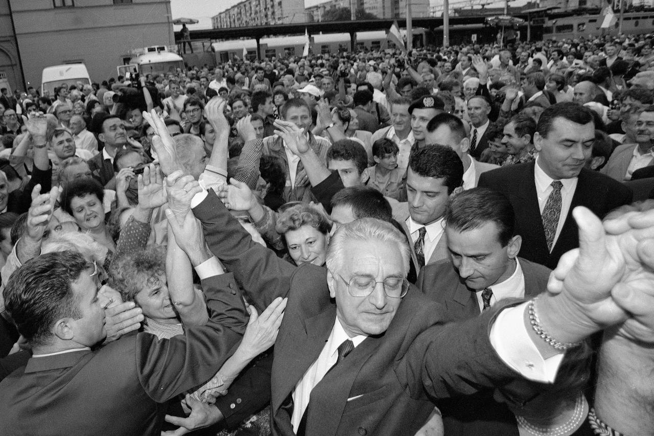 vlak slobode 1998. franjo tuđman