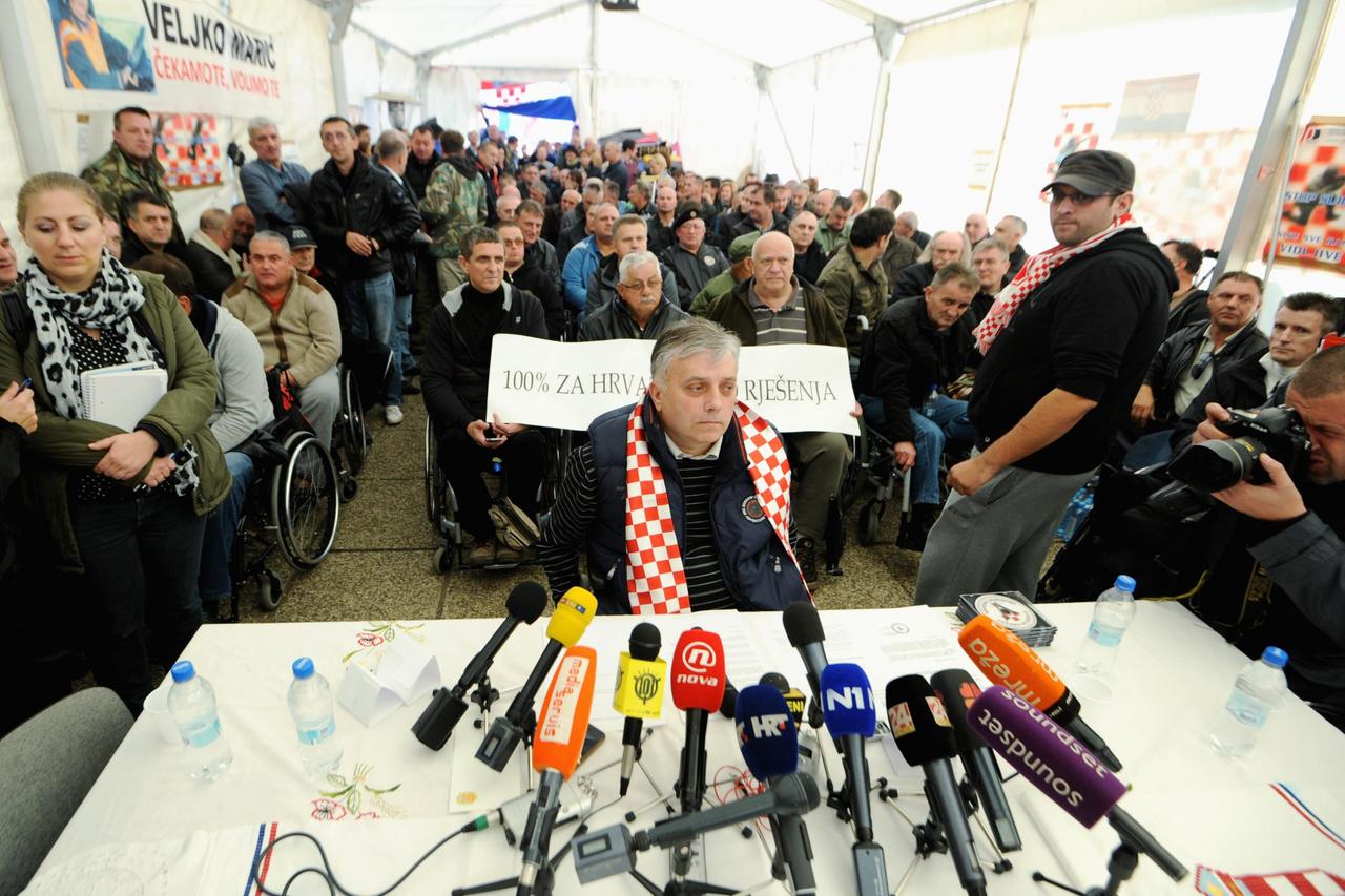 branitelji okrugli stol Glogoški prosvjed