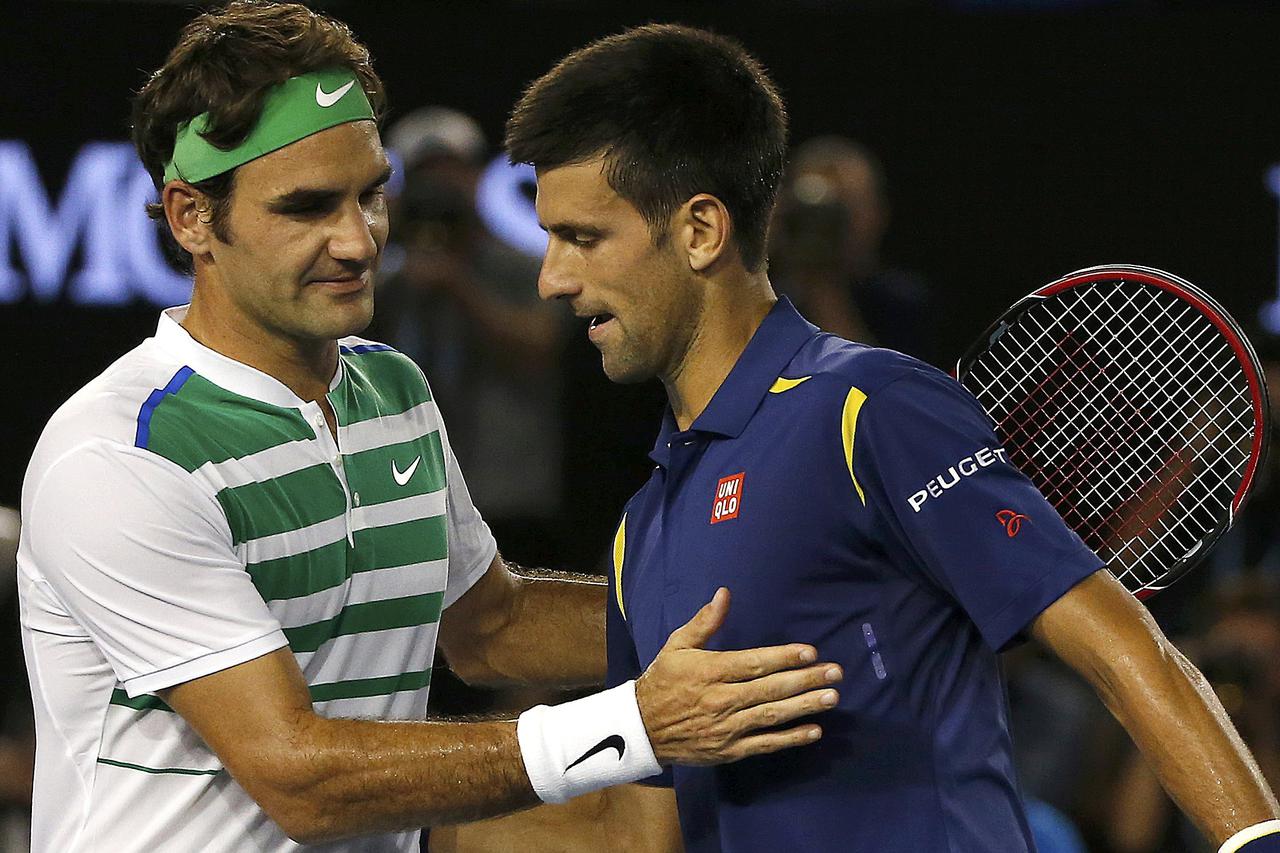 Novak Đoković, Roger Federer