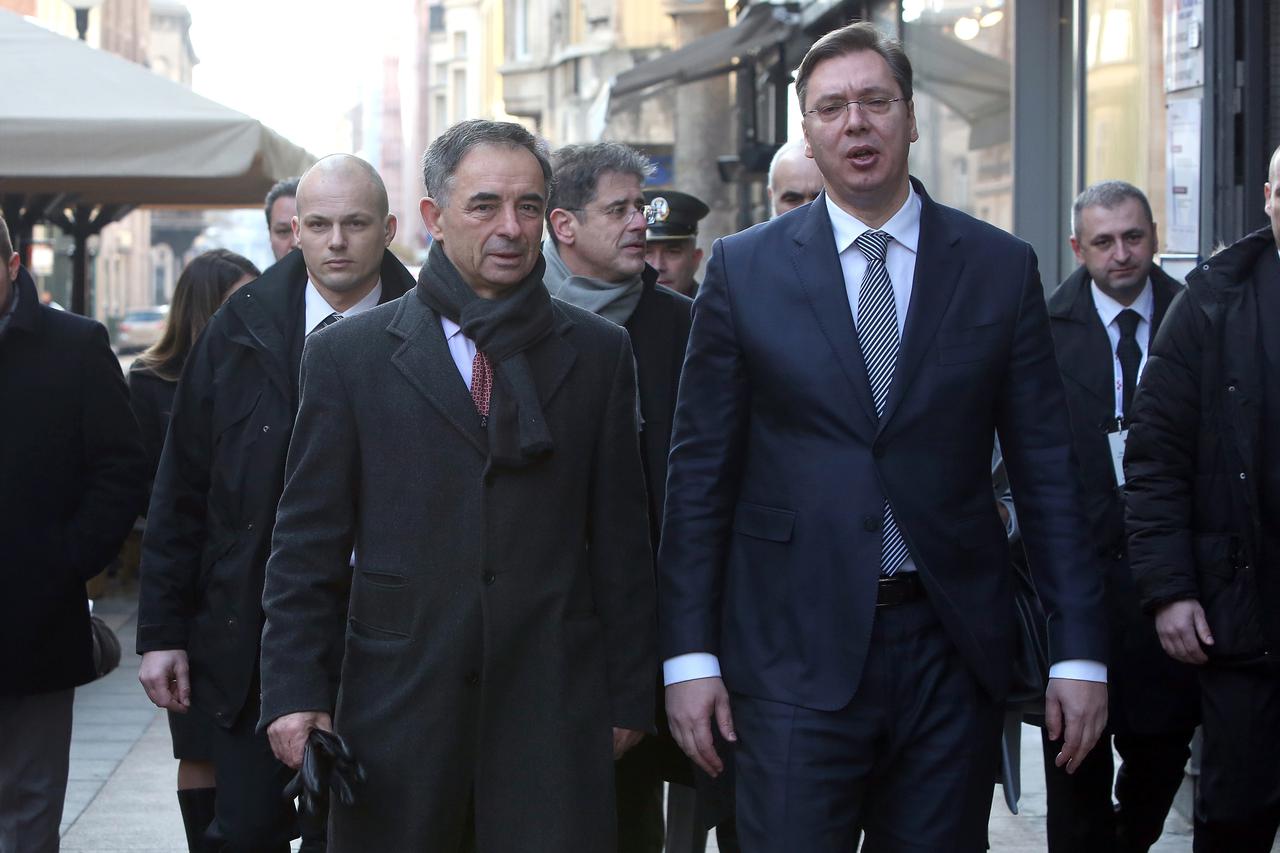 Milorad Pupovac i Aleksandar Vučić