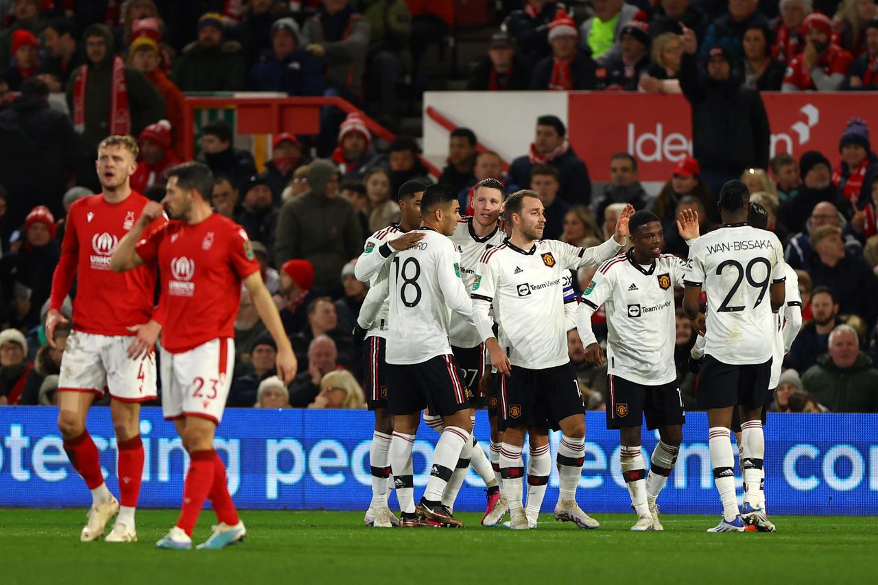 Carabao Cup - Semi Final - First Leg - Nottingham Forest v Manchester United