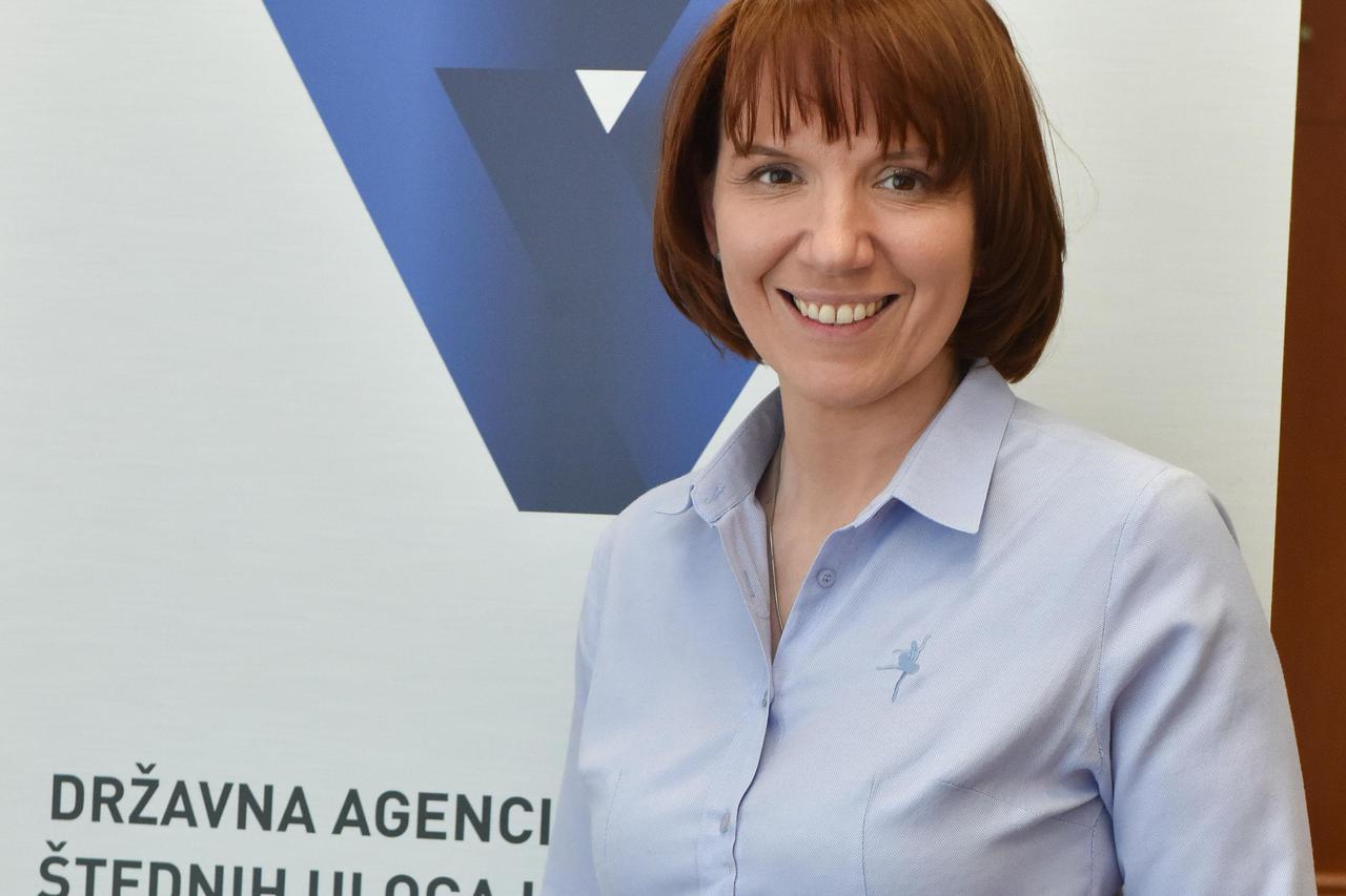07.03.2017., Zagreb - Marija Hrebac, direktorica Drzavne agencije za osiguranje stednih uloga i sanaciju banaka.  Photo: Davor Visnjic/PIXSELL