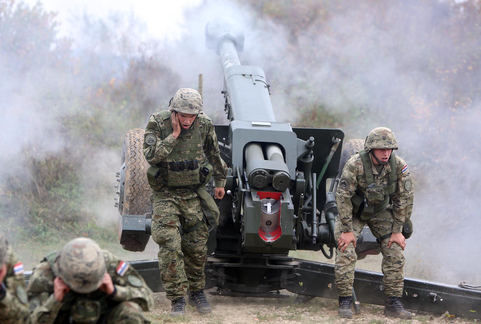 Slunj: Na vojnom poligonu Eugen Kvaternik održana je vojna vježba Velebit 18 15.10.2018.