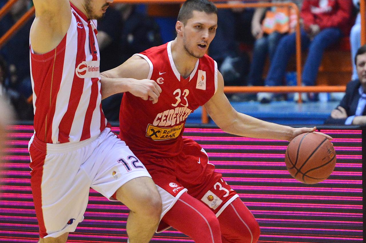 30.04.2015., Zagreb - ABA liga, cetvrta utakmica finala, KK Cedevita - KK Crvena zvezda. Marko Tomas. Photo: Marko Prpic/PIXSELL