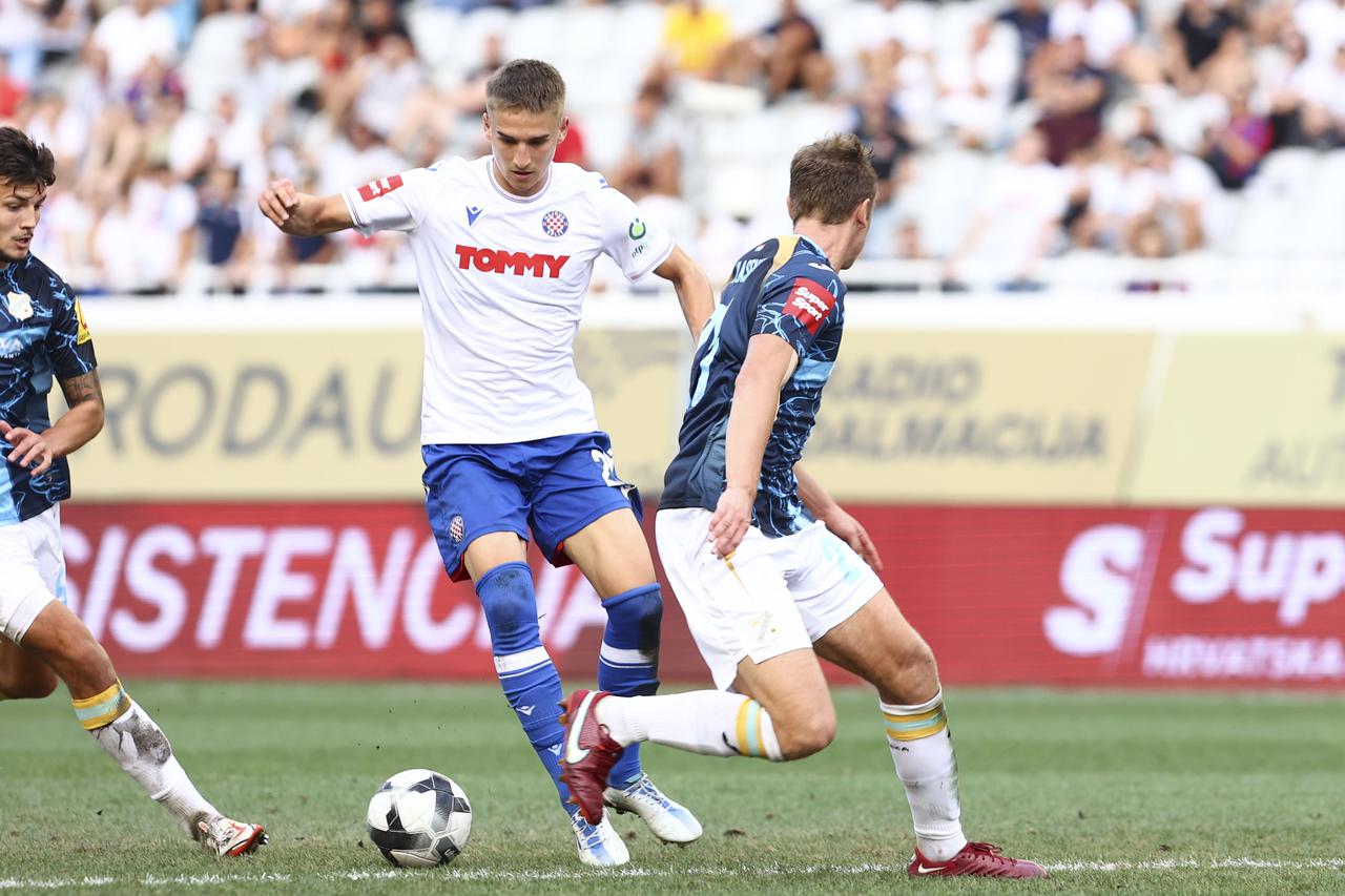 Zaostala utakmica 2. kola SuperSport HNL-a između Hajduk i Rijeka