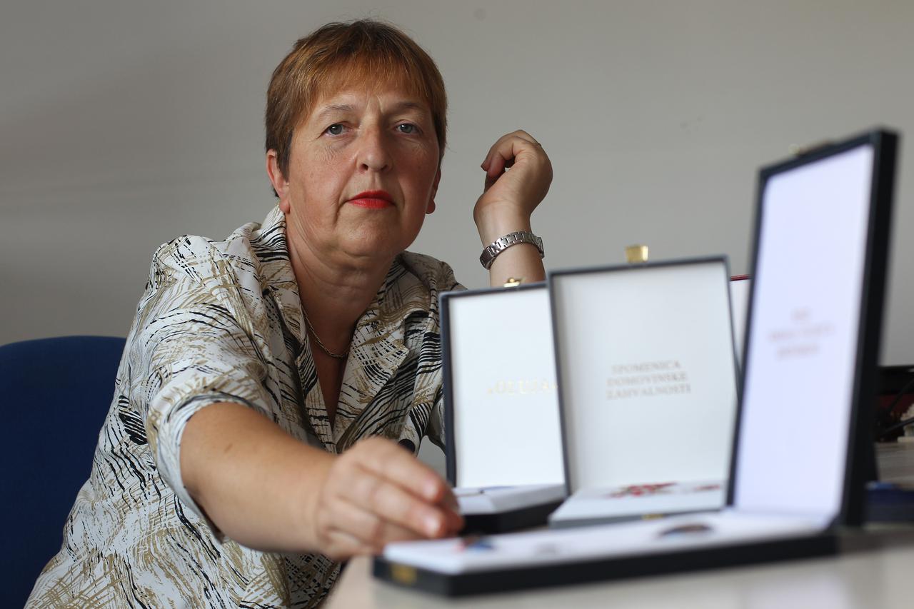 22.07.2016., Sisak- Maja Rudelic Zadrovic, visestruko odlikovana nacelnica saniteta u 7. gardijskoj brigadi Gromovi. Photo: Boris Scitar/Vecernji list/PIXSELL