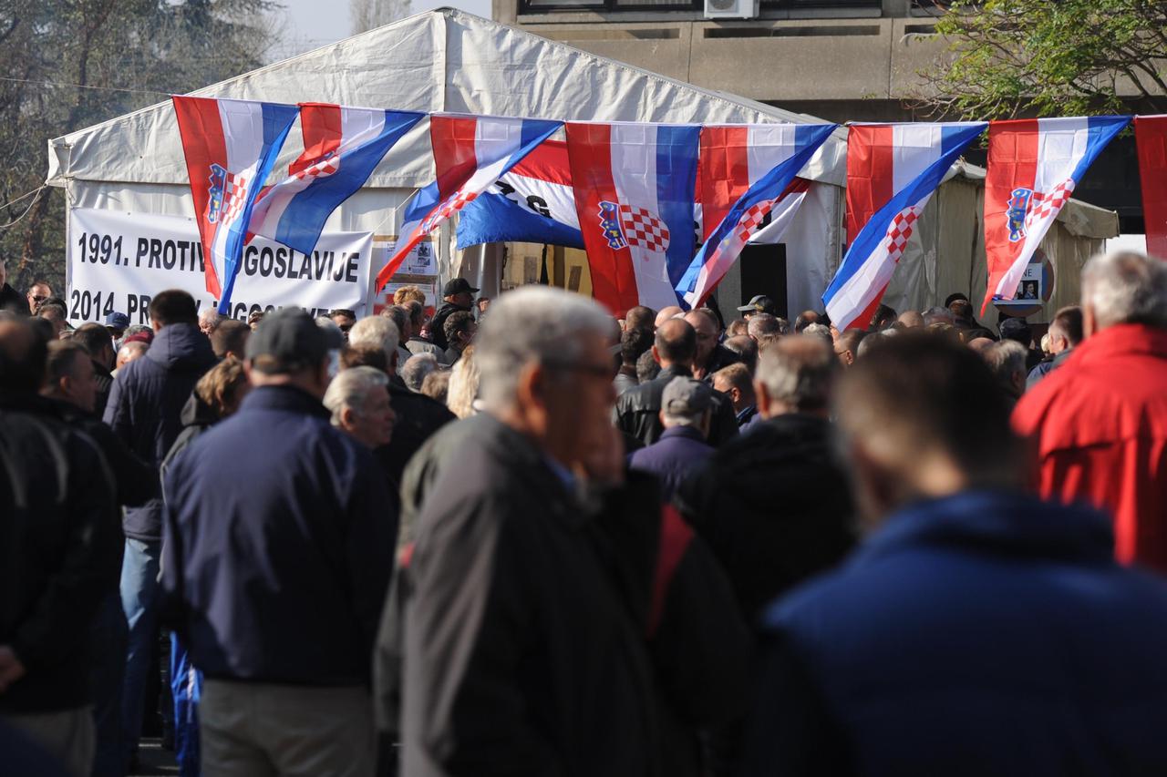 branitelji okrugli stol Glogoški prosvjed