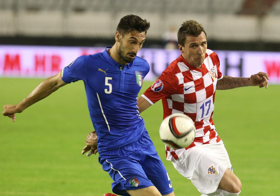 Split: Hrvatska nogometna reprezentacija remizirala s Italijom u kvalifikacijskoj utakmici za EP
