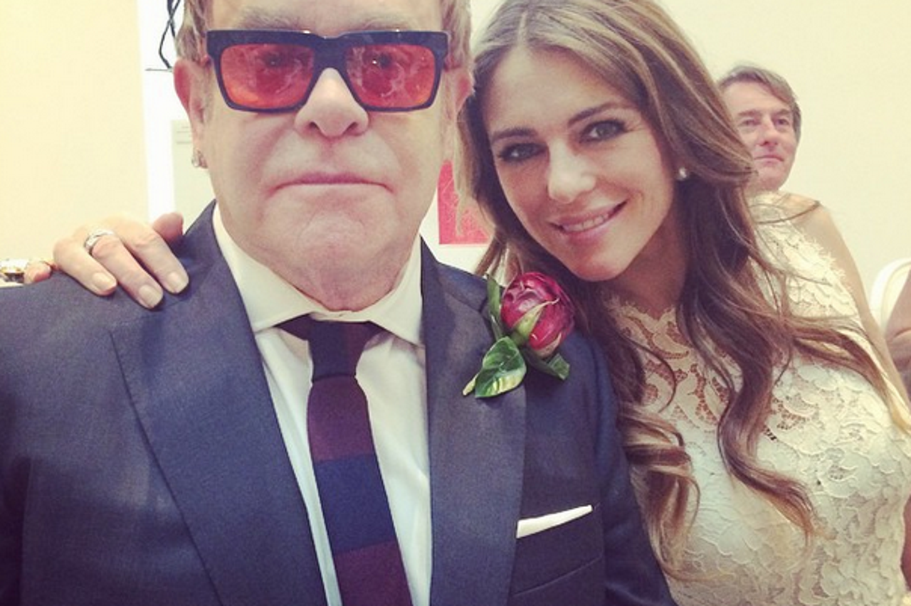 Vjenčanje Eltona Johna