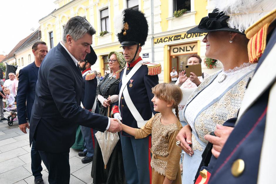 Varaždin: Predsjednik Zoran Milanović posjetio je 24. Špancirfest
