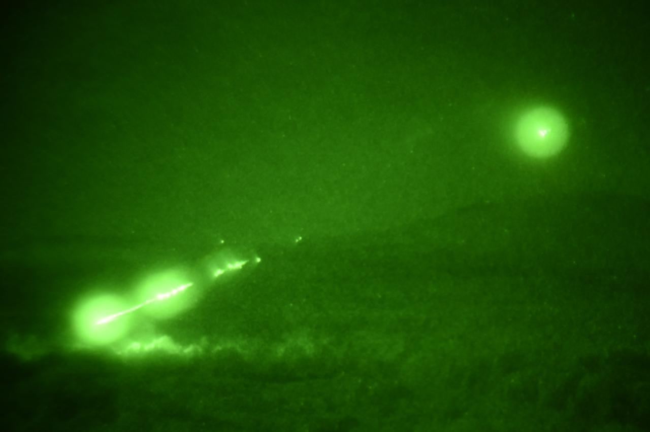 Noćna bojna gađanja i raketiranja helikopterima Kiowa Warrior