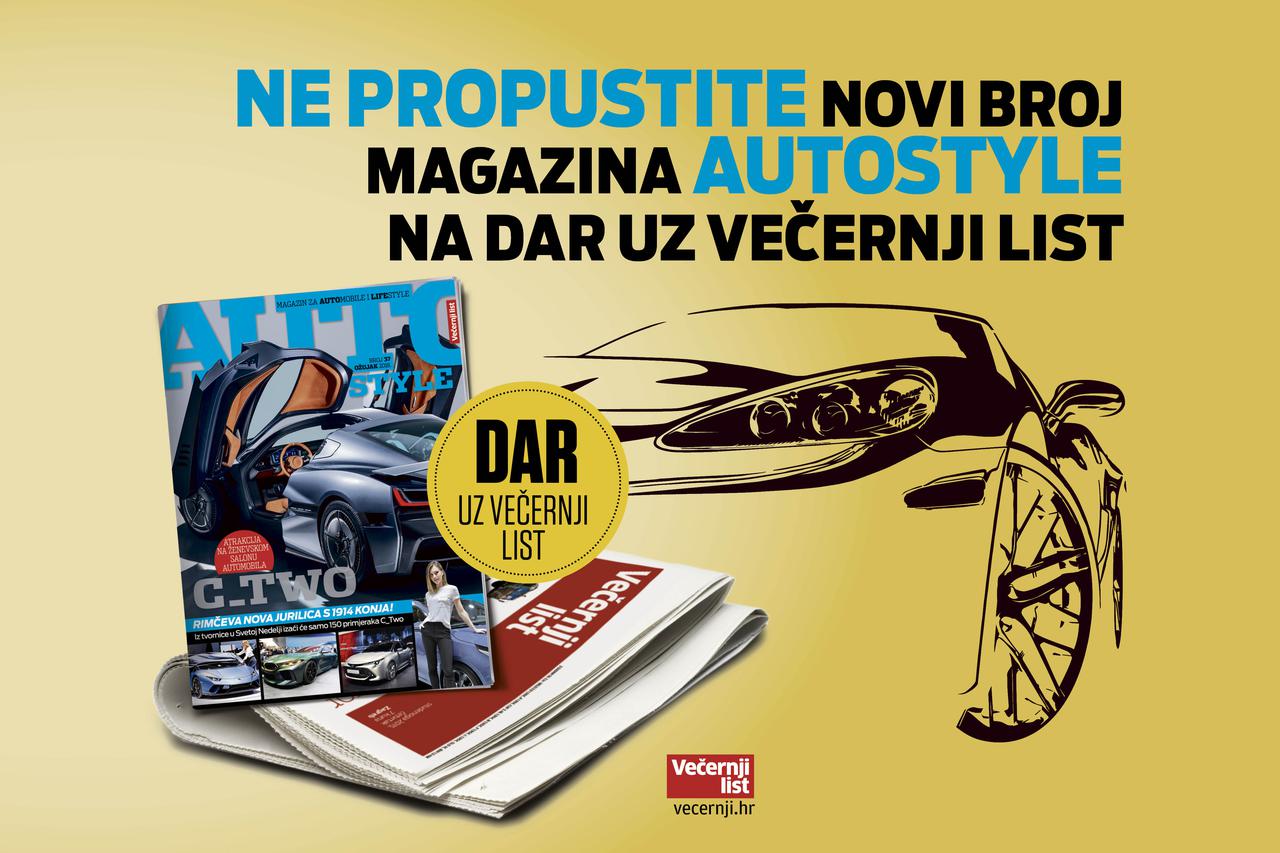 AutoStyle besplatno uz Večernji list