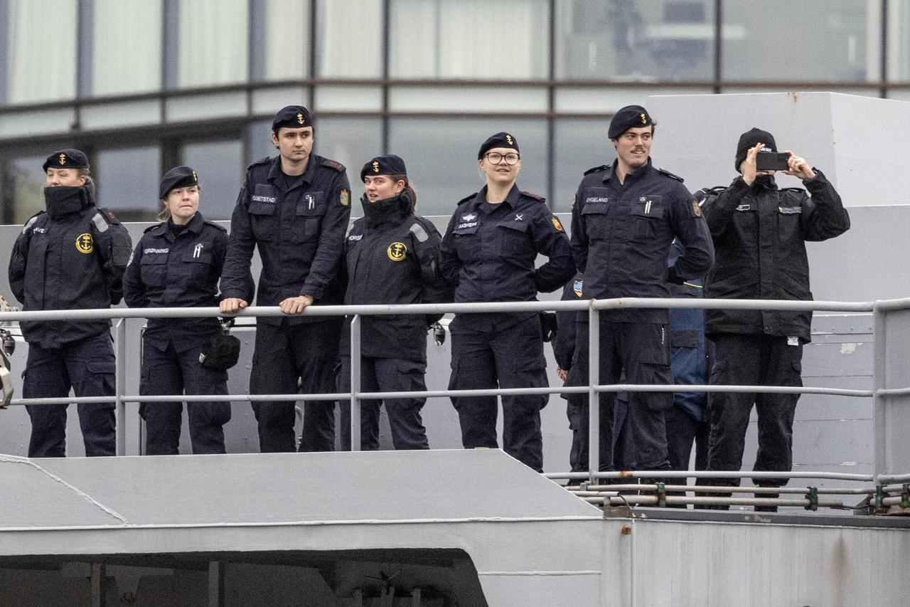 The NATO Norwegian ship NordKapp