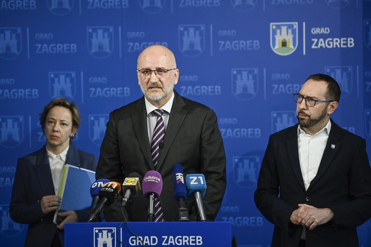 Zagreb: Konferencija za medije na temu  financijskog oporavka Zagrebačkog holdinga