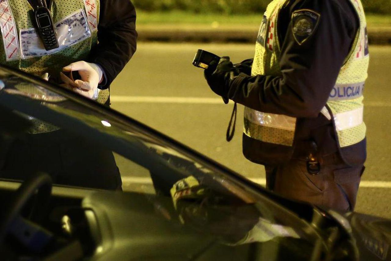 Zagreb: Prometna policija kontrolira vozače povodom Martinja