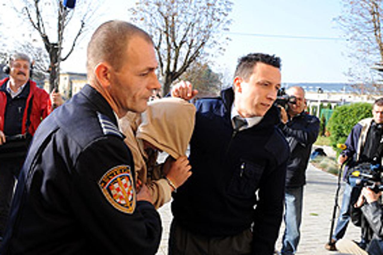 Privođenje osumnjičenih za ubojstvo Luke Ritza