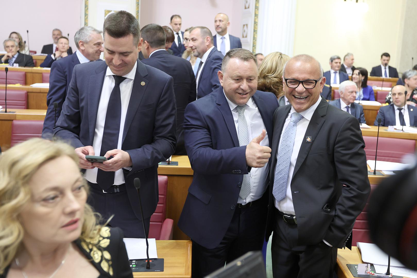 16.05.2024., Zagreb - Prvo zasjedanje Hrvatskog sabora u 11. sazivu. Mislav Herman Photo: Patrik Macek/PIXSELL