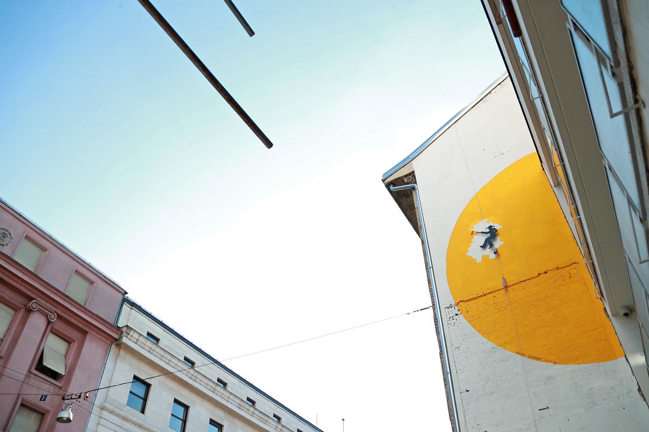 Zagreb: 'Slikar sunca' kipara Marka Gašparića u Martićevoj ulici