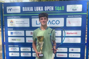 Jakov Ogrizek i Polina Car pobjednici Tennis Europe turnira u Banjoj Luci!