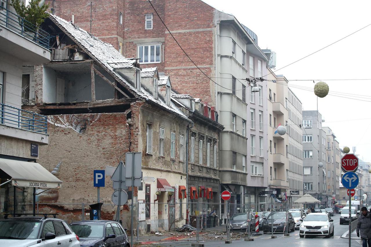 Zagreb: Državnom inspektoratu bilo je potrebno tek 659 dana da donese rješenje o uklanjanju zgrade u Petrinjskoj