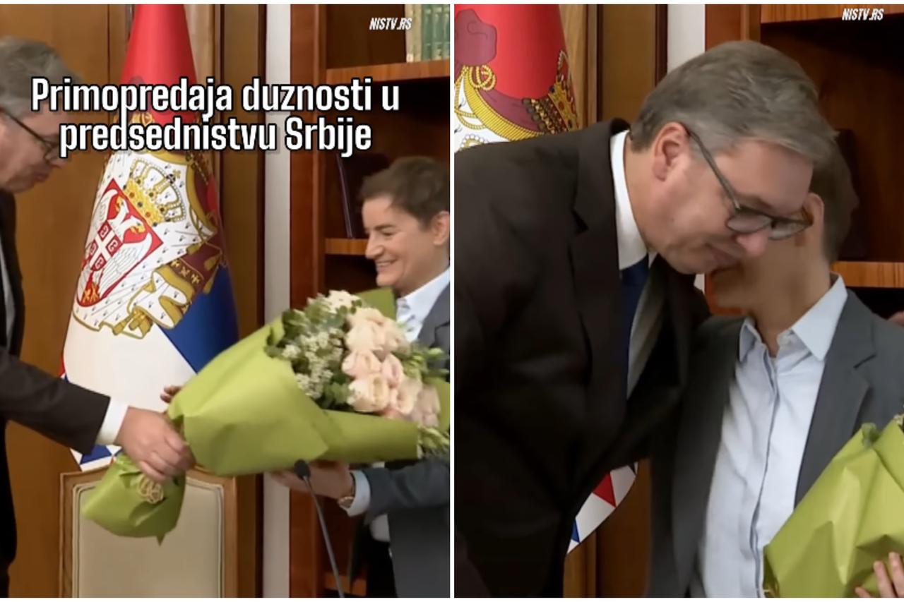 Aleksandar Vučić i Ana Brnabić