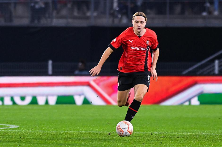 Match de Ligue Europa opposant le Stade rennais FC au Dynamo Kiev au stade Roazhon Park à Rennes