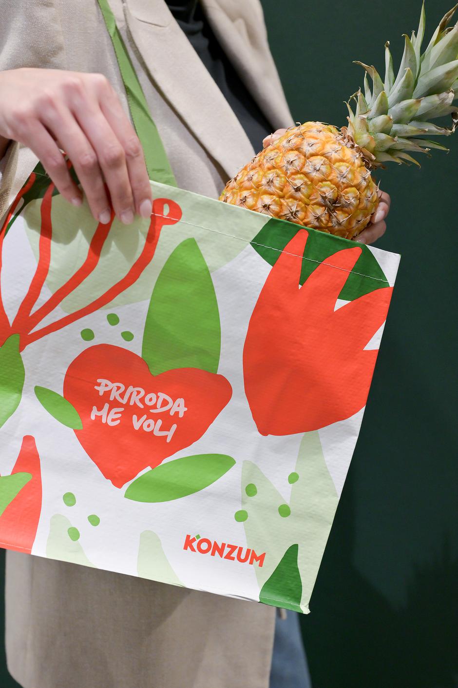 Konzum plastična vrećica