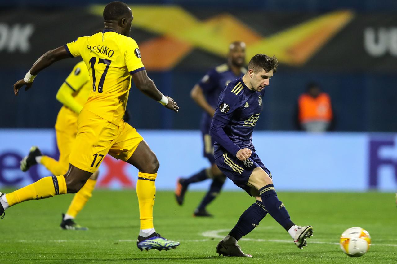 Uzvratna utakmica osmine finala Europske nogometne lige: GNK Dinamo Zagreb -  Tottenham Hotspur