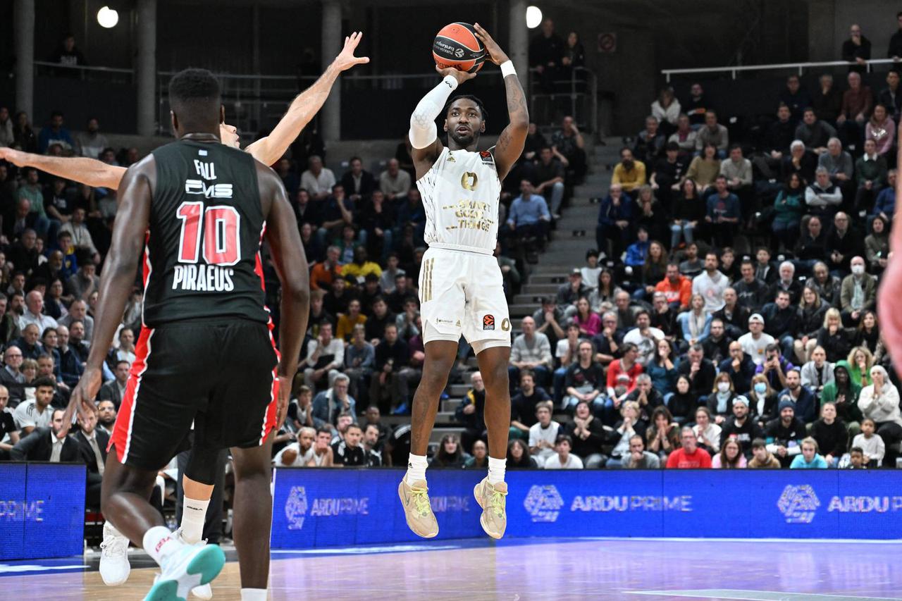 Basketball Euroligue 2022 - Match "LDLC Asvel - Olympiakos Le Pirée (77-75)" à Villeurbane