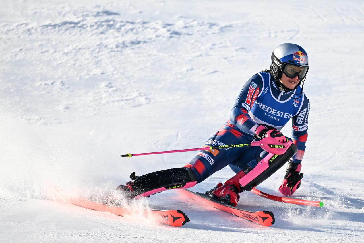 Saalbach: Svjetsko skijaško prvenstvo 2025 - ženski slalom, prva vožnja