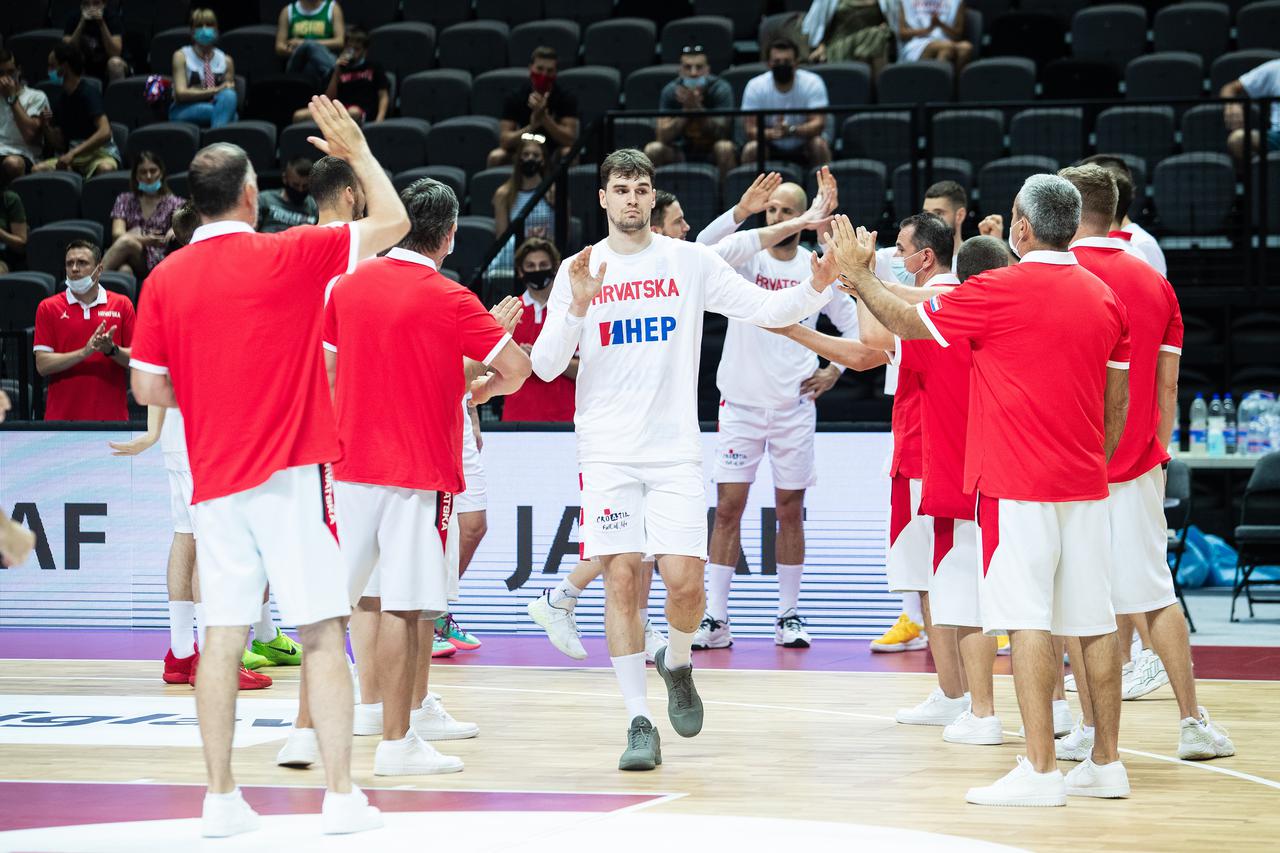 Split: Prijateljska košarkaška utakmica Hrvatska - Portoriko