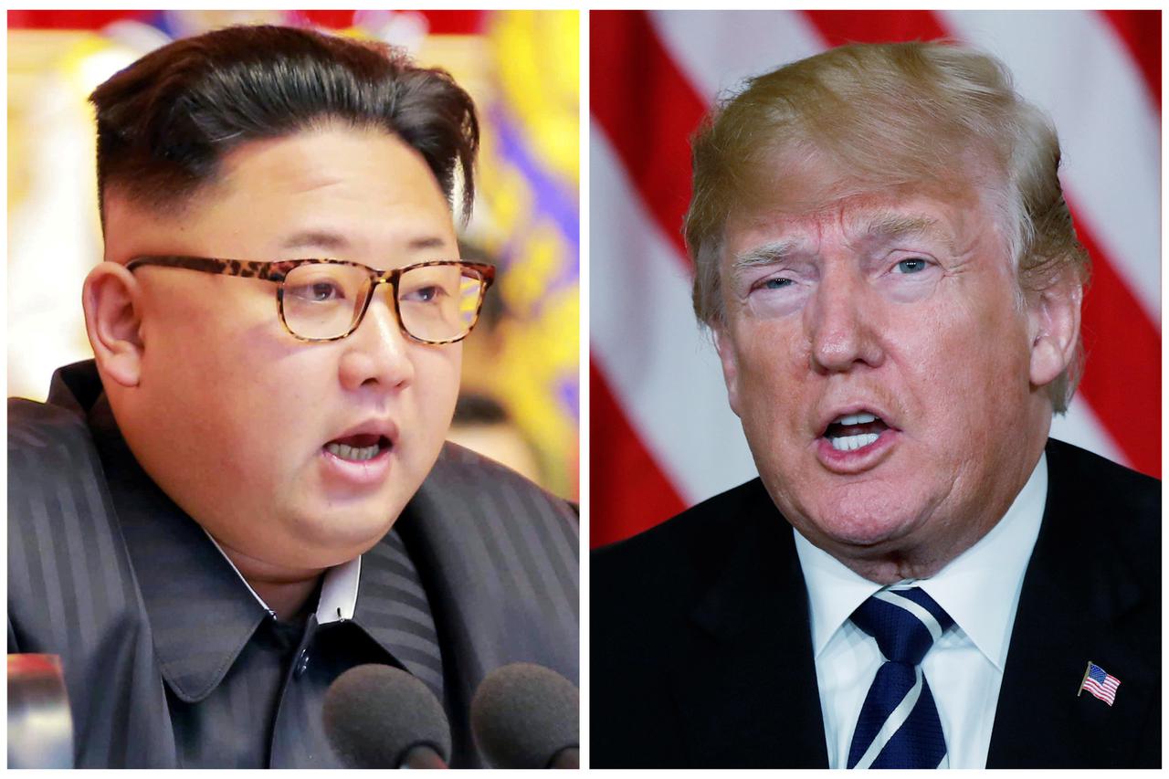 Donald TRump i Kim Jong UN