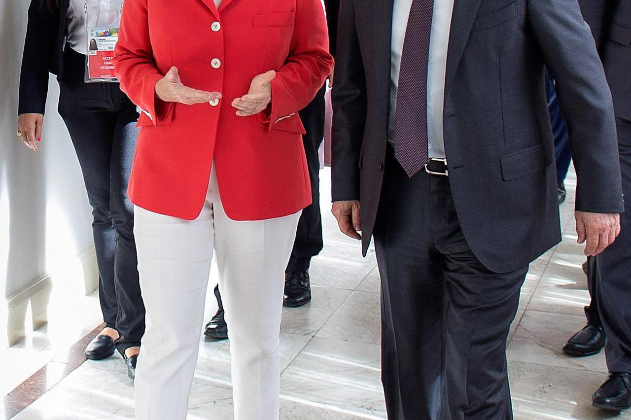 Angela Merkel i Vladimir Putin