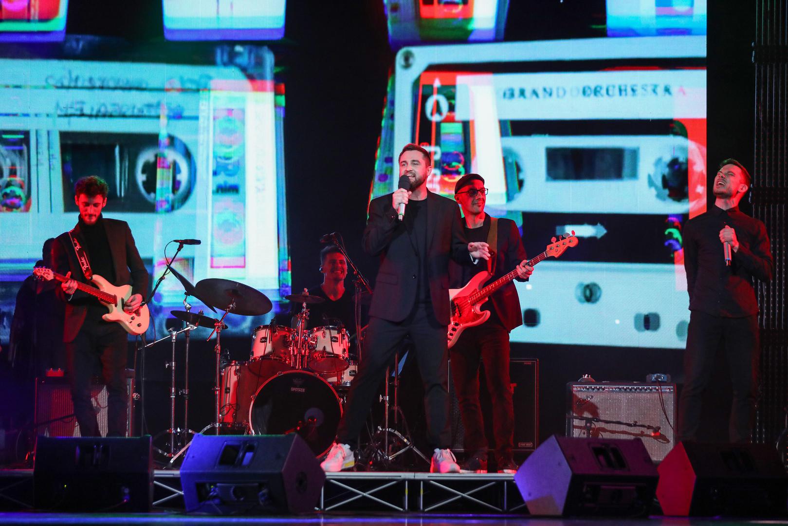 18.03.2022., Zagreb - U Hrvatskom narodnom kazalistu odrazana je dodjela Vecernjakove ruze, najvaznije i najstarije medijske nagrade, a uz vec poznate kategorije, ove godine dodiljenja je  i osma, digitalna ruza.  Photo: Emica Elvedji/PIXSELL