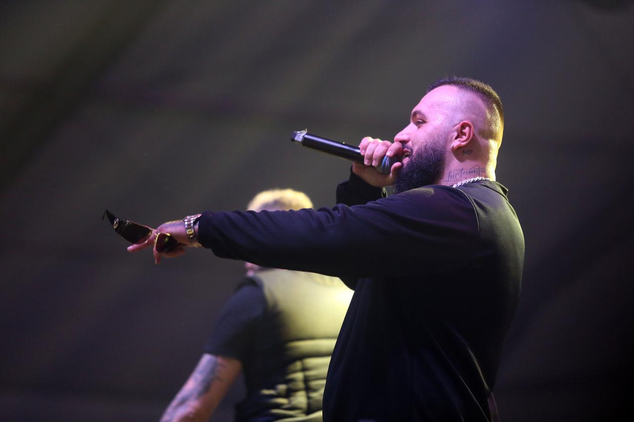 Zagreb: Rujanfest, prvi dan, nastup repera  Jala brat & Buba Corelli 