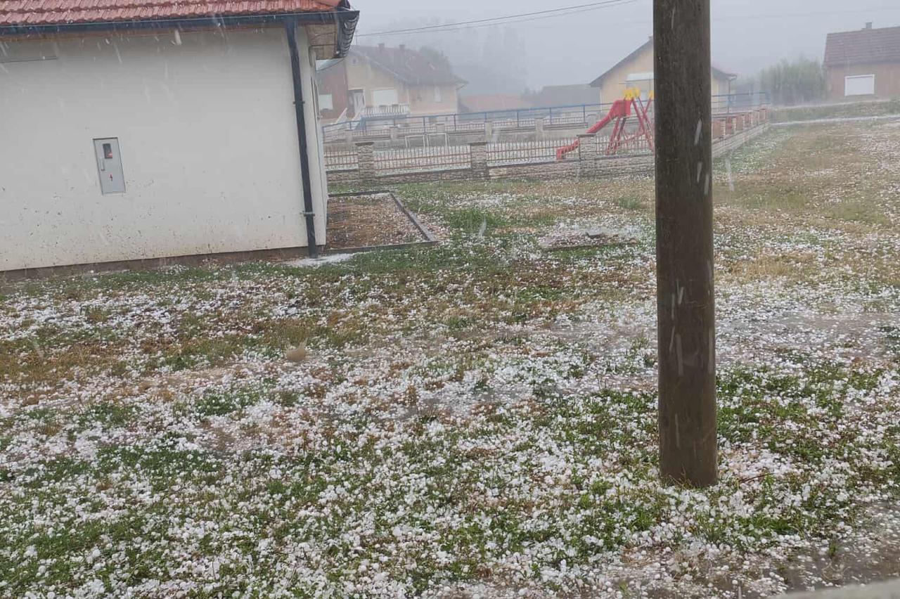 Tuča zahvatila dio Slavonije