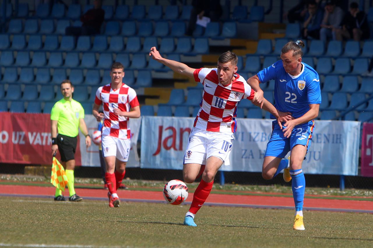 Zagreb: Kvalifikacije za Europsko prvenstvo u nogometu U-19,  Hrvatska - Rumunjska