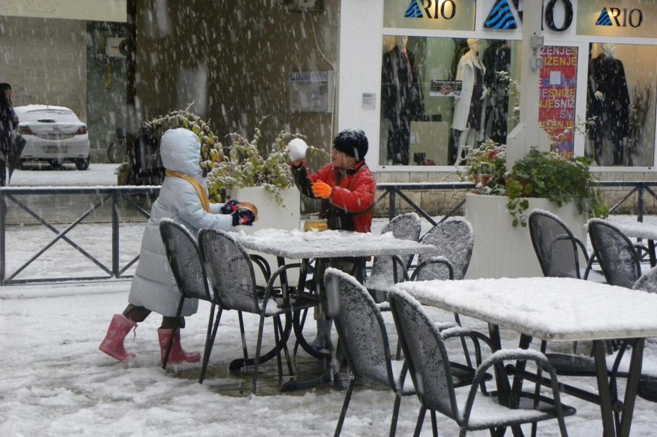 snijeg u zadru
