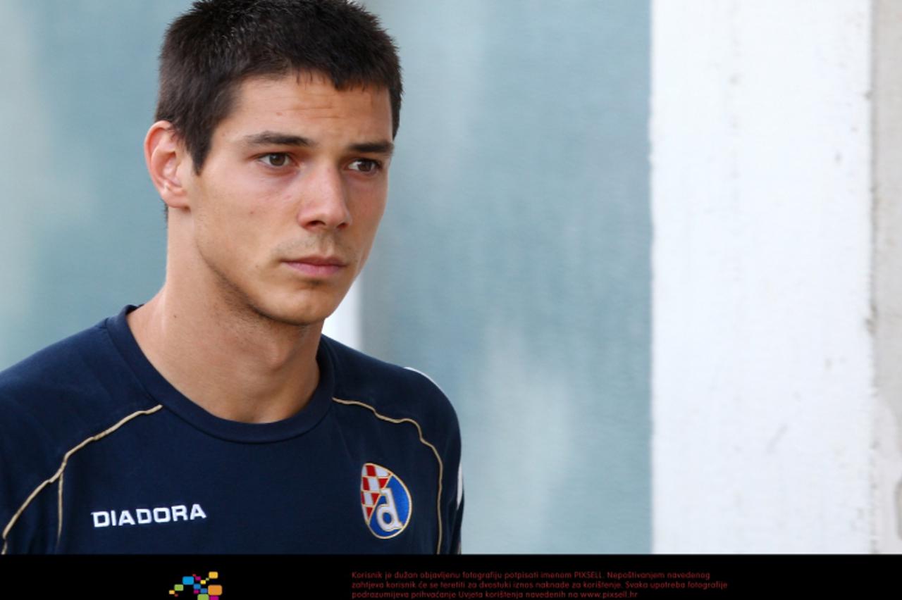 '02.08.2010., Maksimir, Zagreb - Trening NK Dinamo na pomocnom terenu Hitrec Kacijan. Novi igrac Dinama Ante Rukavina. Photo: Igor Kralj/PIXSELL'