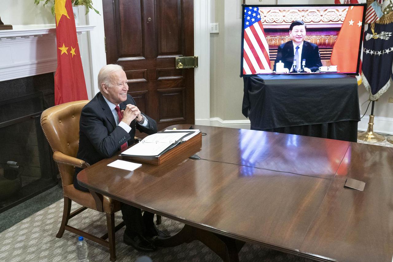 President Biden meets virtually with President of the People’s Republic of China Xi Jinping