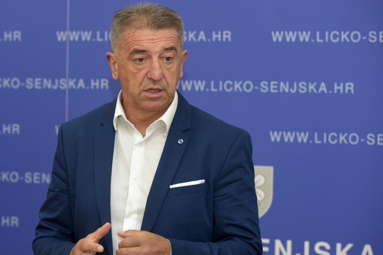 Gospić: Milinović na konferenciji Stožera civilne zaštite Ličko-senjske županije