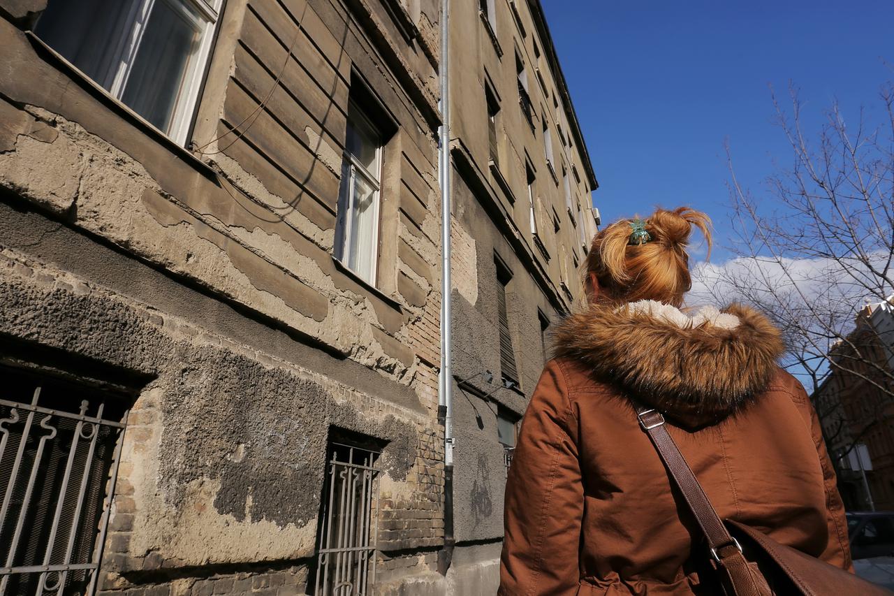 11.03.2017., Zagreb - Boskoviceva ulica, koja se cijela prijavila na gradski natjecaj za obnovu fasada.  Photo: Tomislav Miletic/PIXSELL