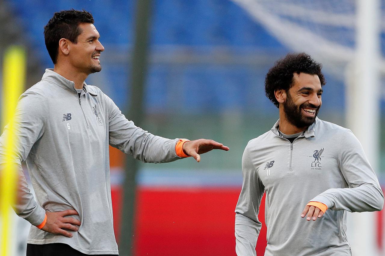 Dejan Lovren i Mohamed Salah