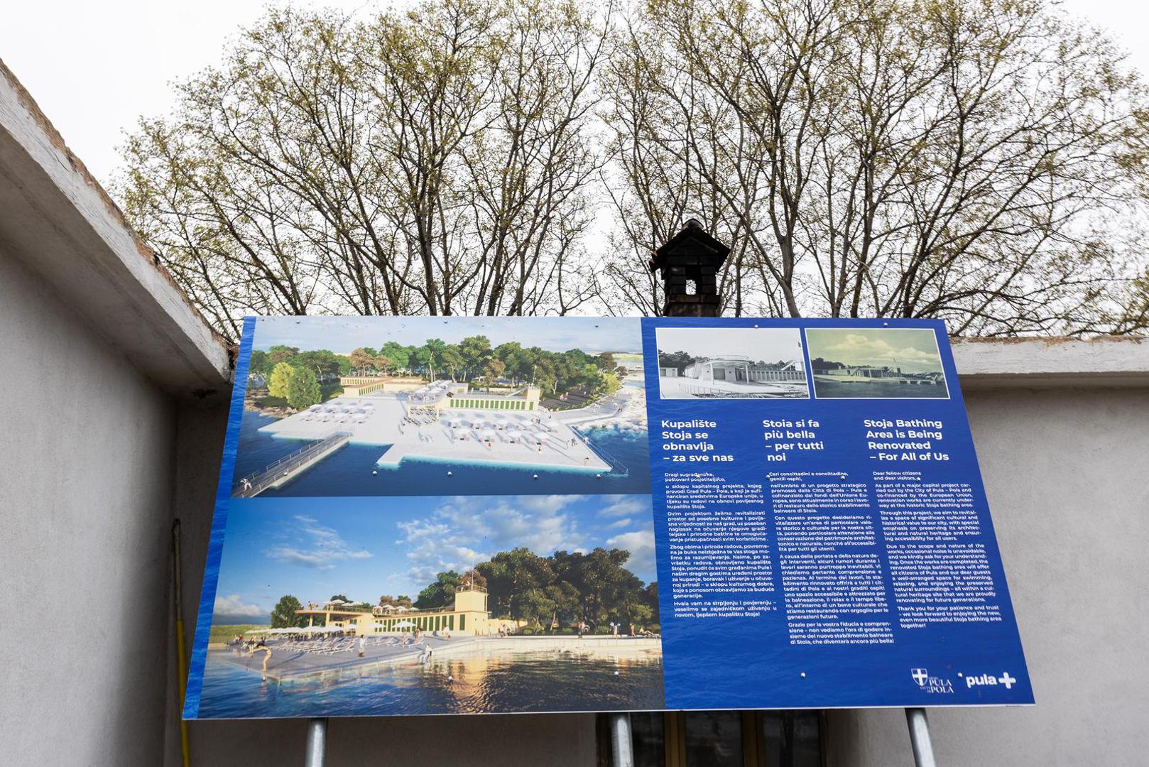 Ukupna procijenjena vrijednost radova je 4.750.000 eura.