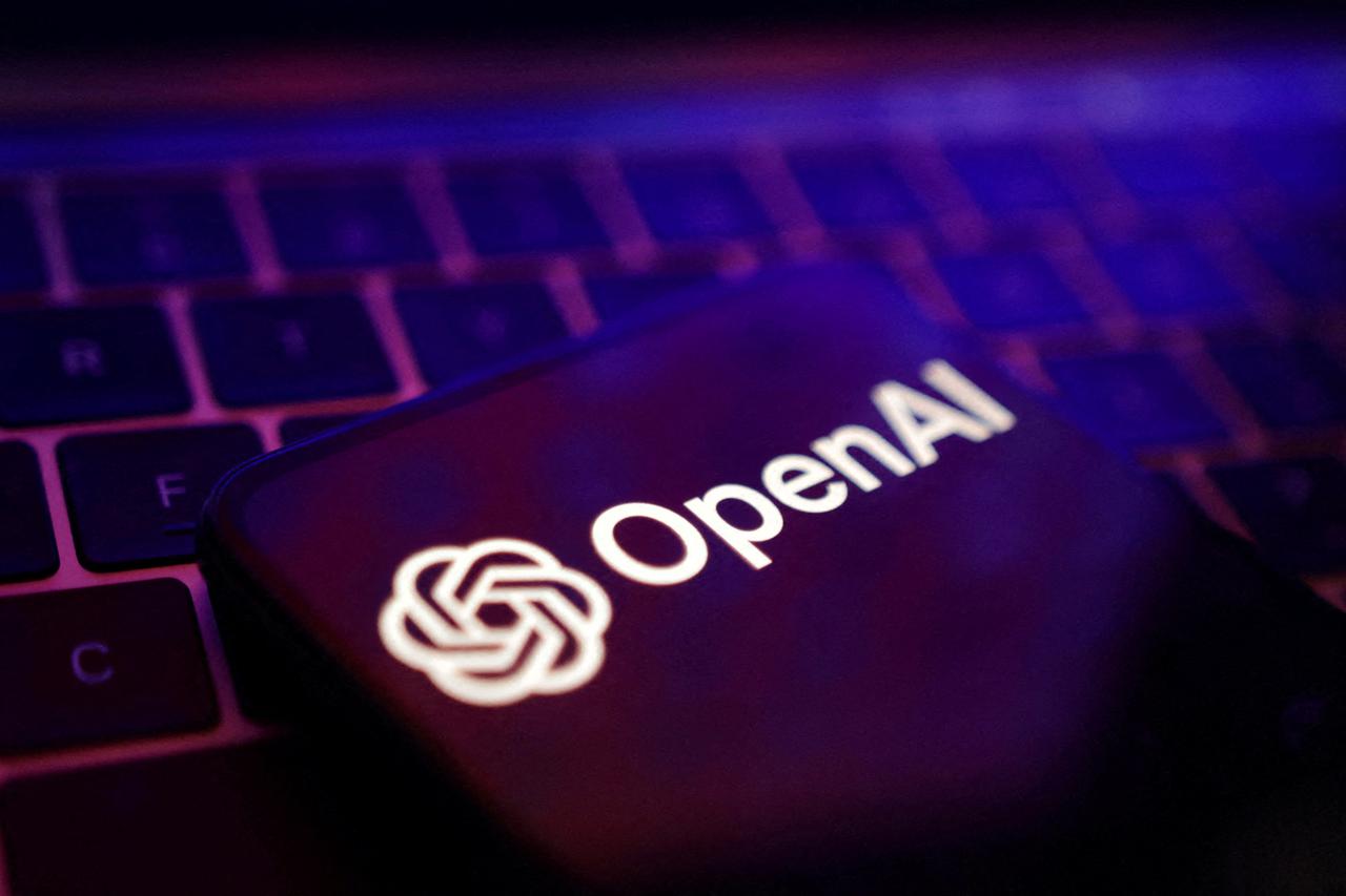 FILE PHOTO: Illustration shows OpenAI logo