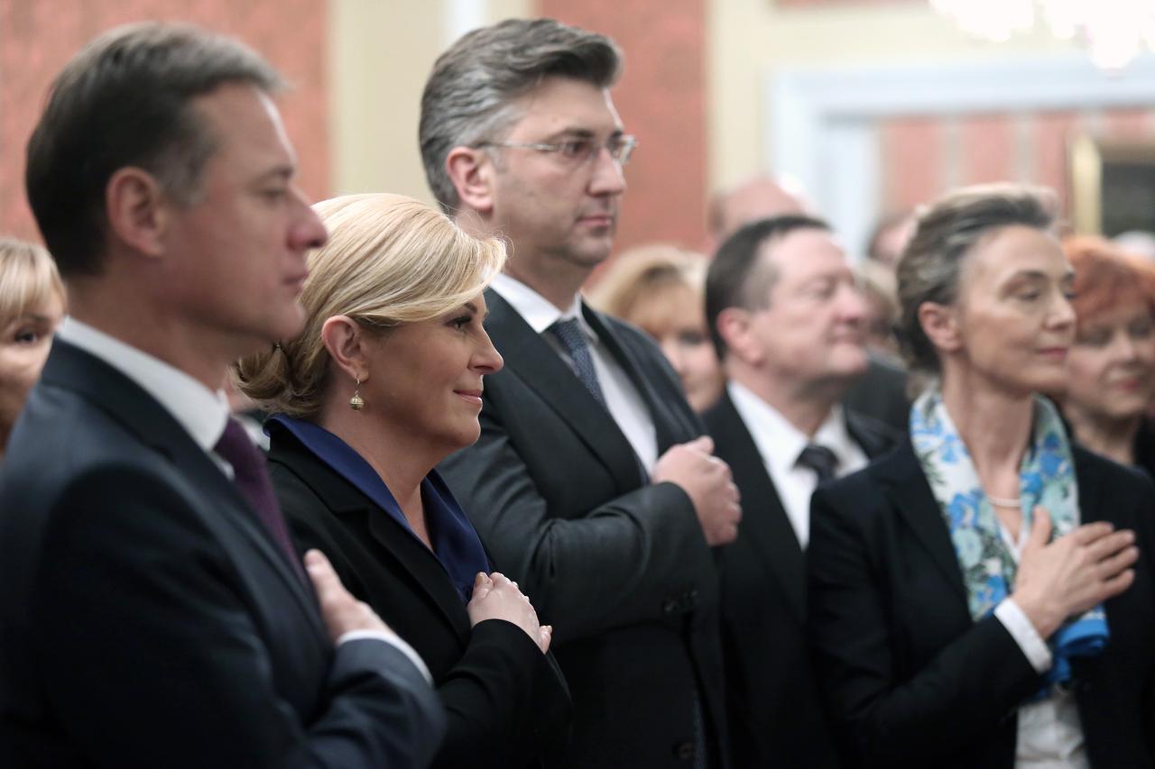 Andrej Plenković i Kolinda Grabar-Kitarović
