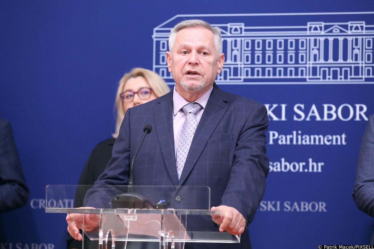Zagreb: U Saboru održana konferencija za medije Kluba zastupnika Socijaldemokrati